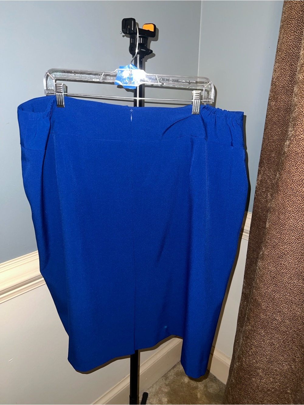 Jones Studio Royal Blue Pencil Skirt - Picture 2 of 4